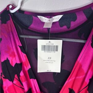 Boston Proper Women's Pink Multi Robe